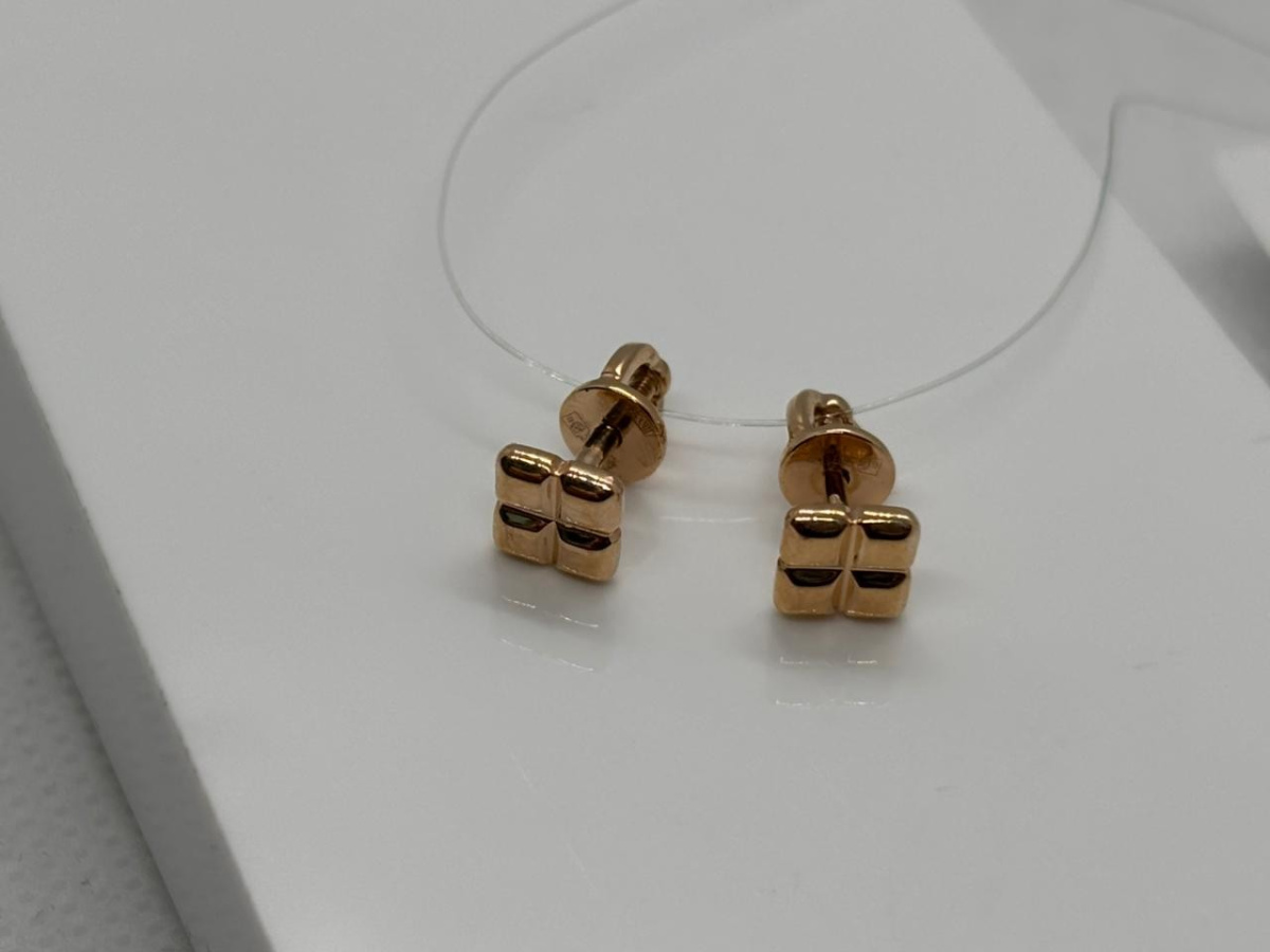 СЕРЬГИ ПУСЕТЫ без камня (Au 585)