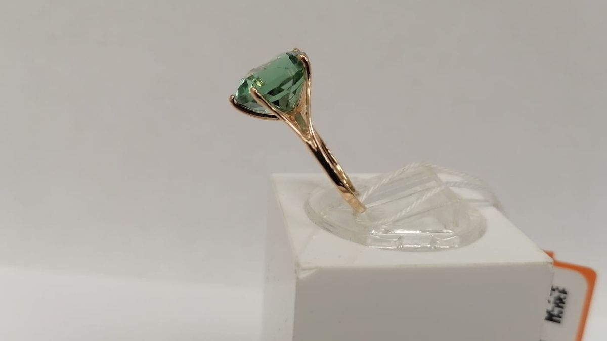 КОЛЬЦО С КАМНЕМ (Au 585)