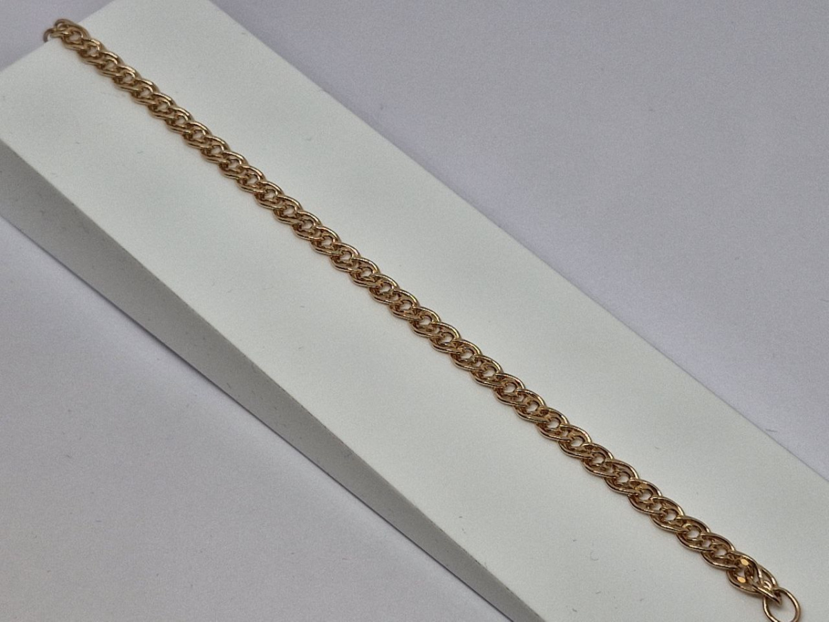 НБ 12-200ПГ БРАСЛЕТ ПУСТОТЕЛЫЙ (Au 585)