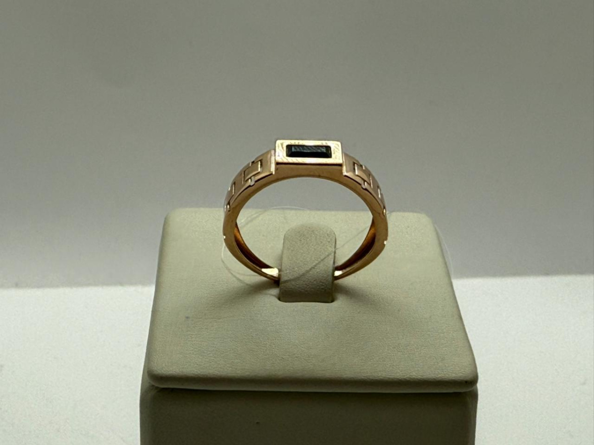 ПЕЧАТКА С КАМНЕМ (Au 585)