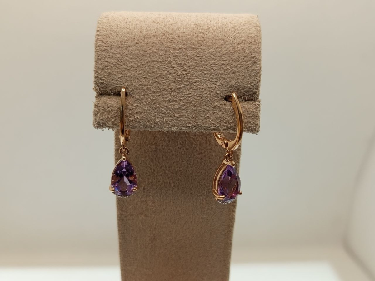 СЕРЬГИ БРИЛЛИАНТ (Au 585)