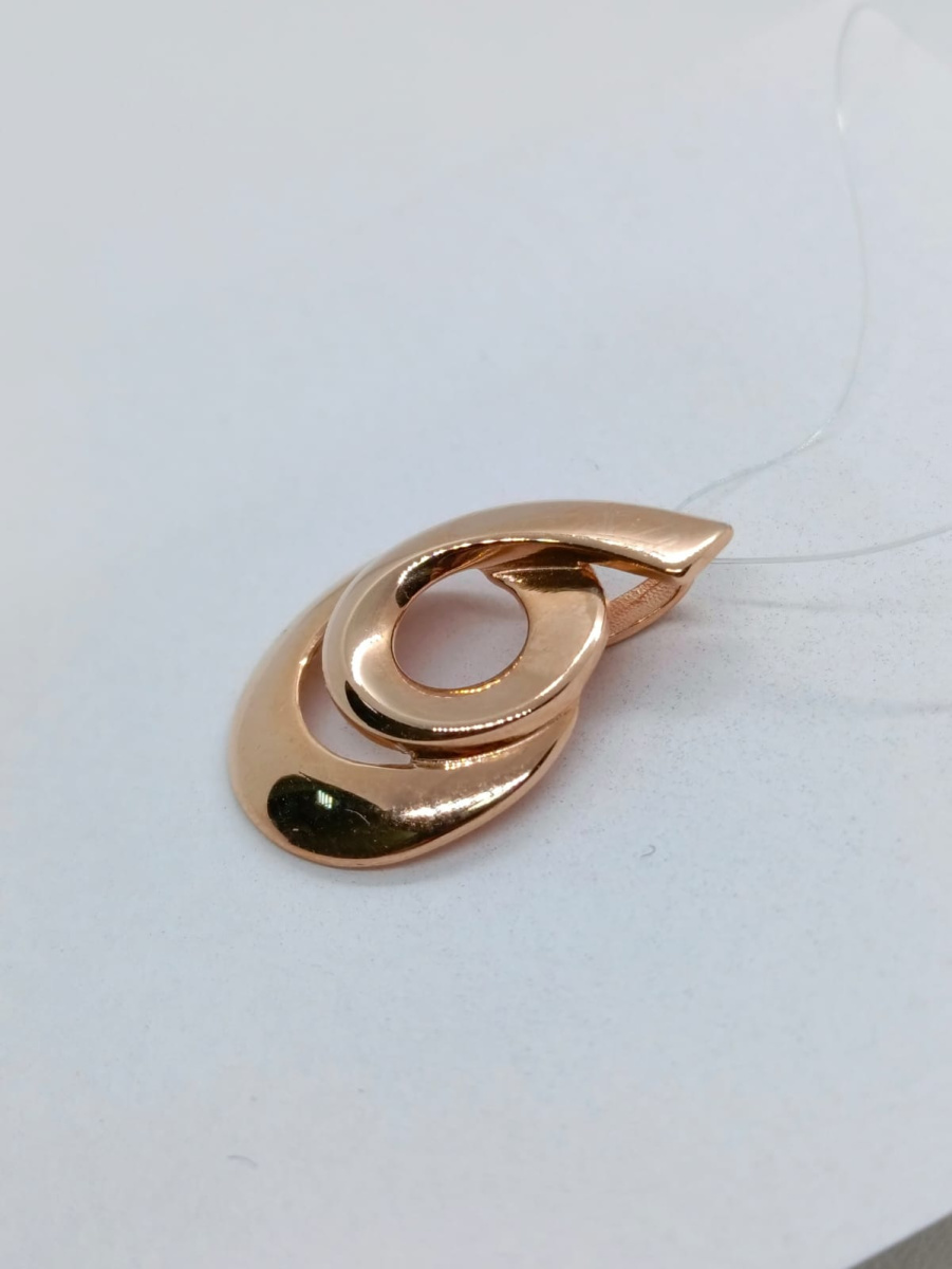 01-308290 ПОДВЕСКА БЕЗ КАМНЯ (Au 585)