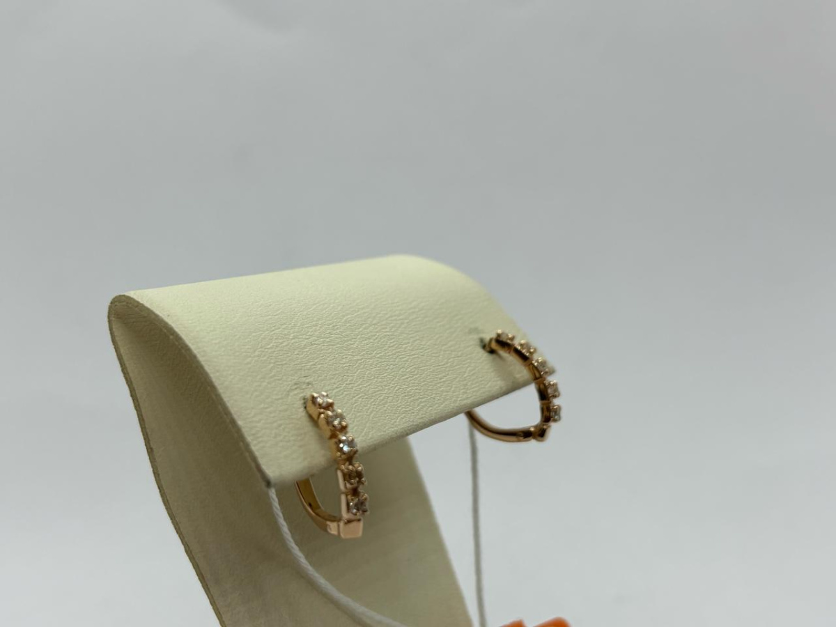 СЕРЬГИ БРИЛЛИАНТ (Au 585)