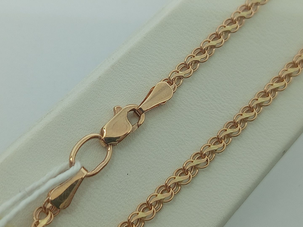 Кардинал Ц040 ЦЕПЬ ПУСТОТЕЛАЯ Кардинал (Au 585)