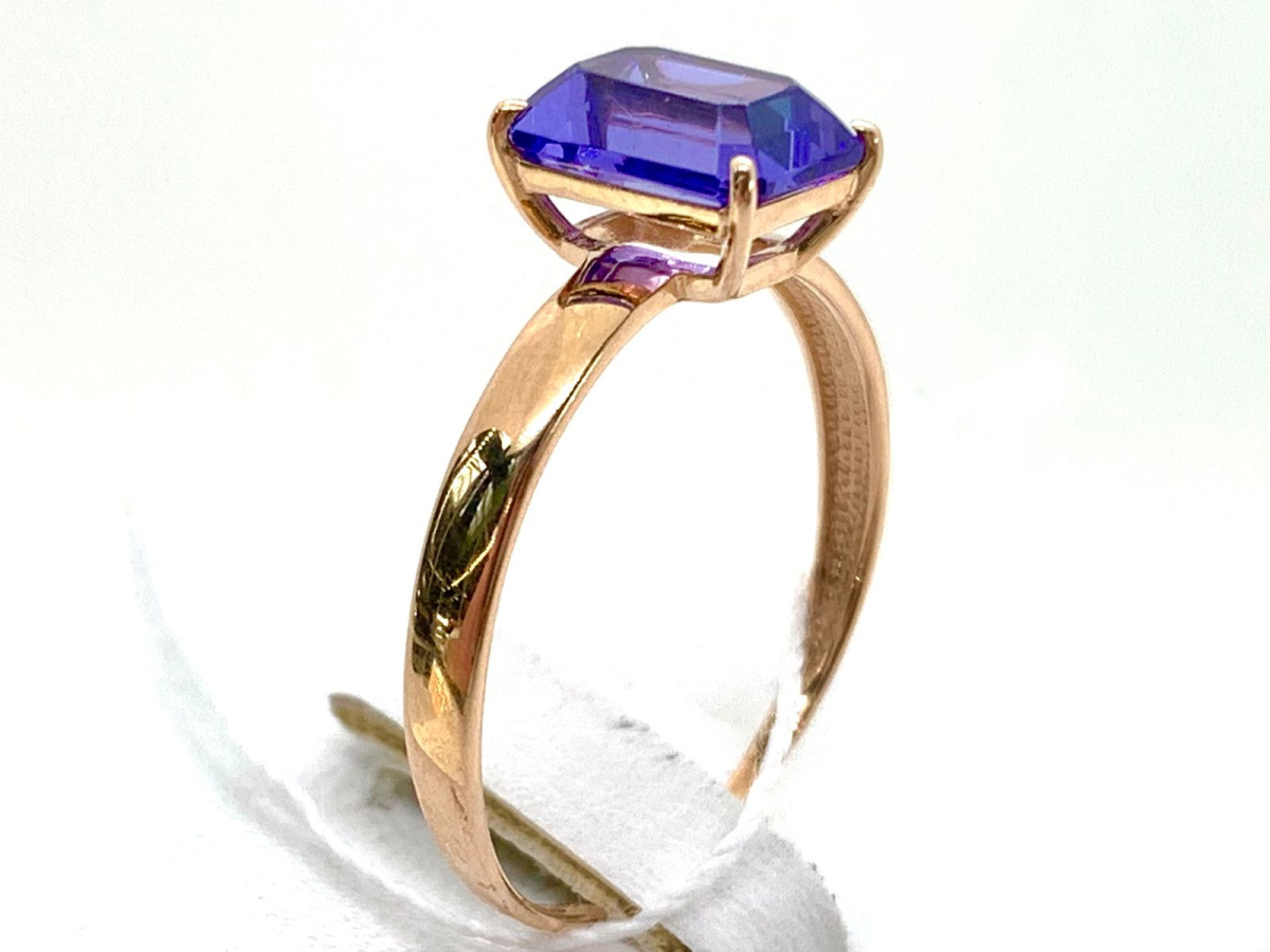 КОЛЬЦО С КАМНЕМ (Au 585)