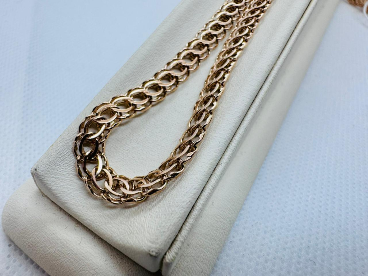 ЦЛИТ585 ЦЕПЬ ПОЛНОВЕСНАЯ Итальянка (Au 585)