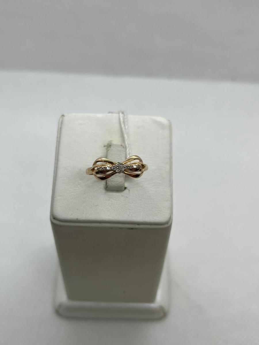 КОЛКМИ585 КОЛЬЦО С КАМНЯМИ (Au 585)