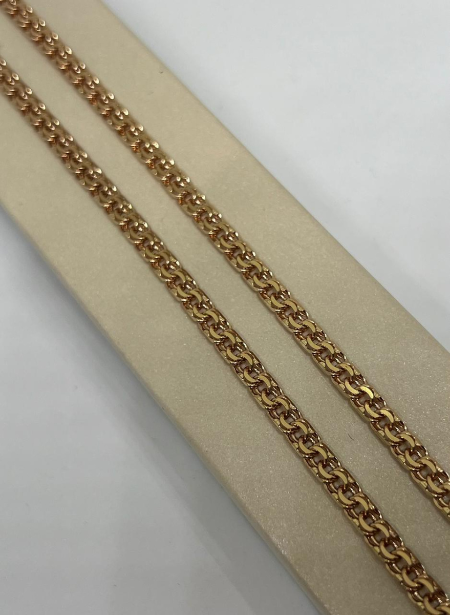 ЦЕПЬ ПОЛНОВЕСНАЯ Бисмарк (Au 585)