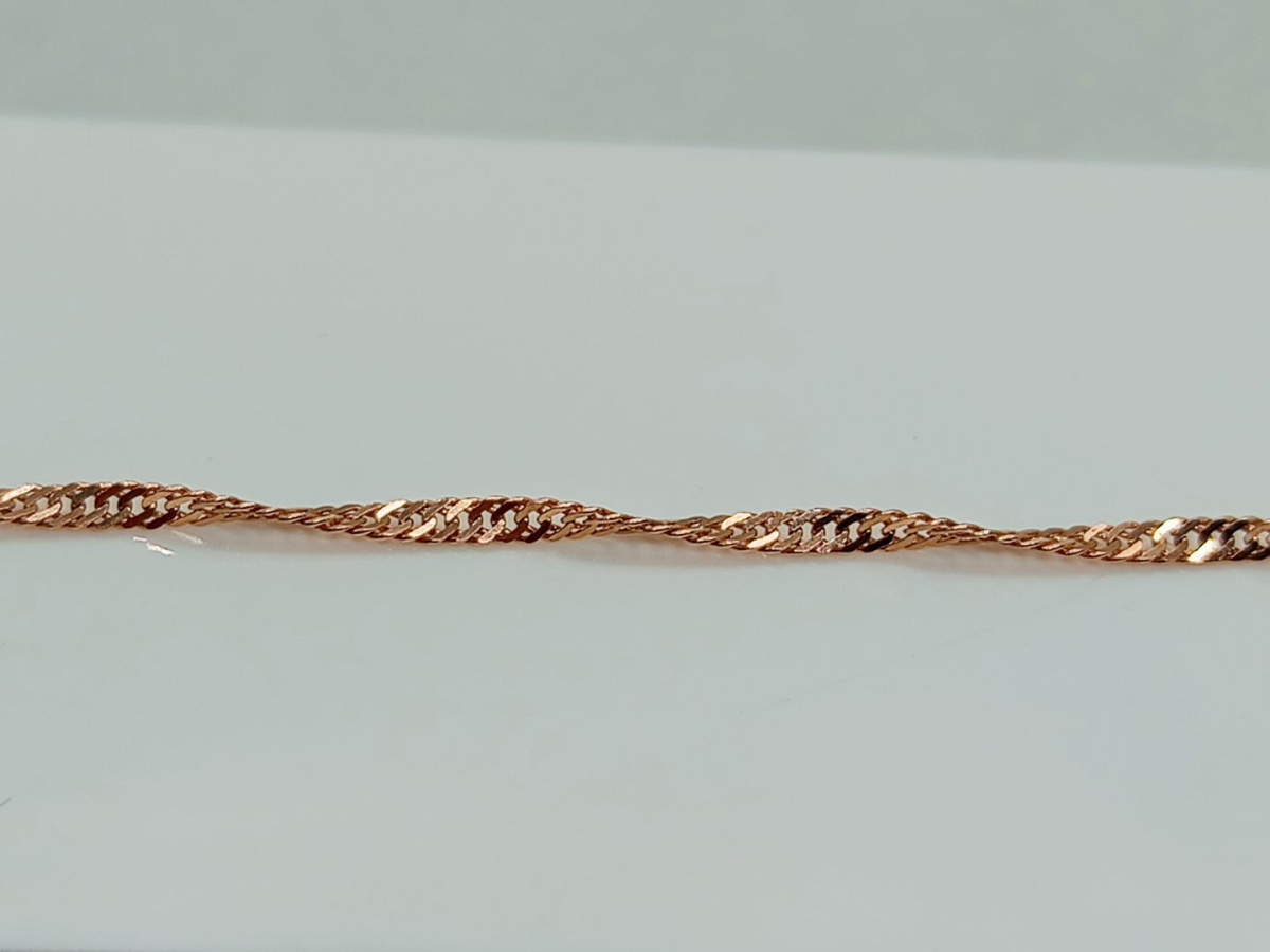 БРАСЛЕТ ПОЛНОВЕСНЫЙ Сингапур Au 585