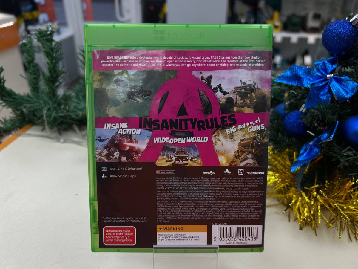 Игра XBOX Rage 2