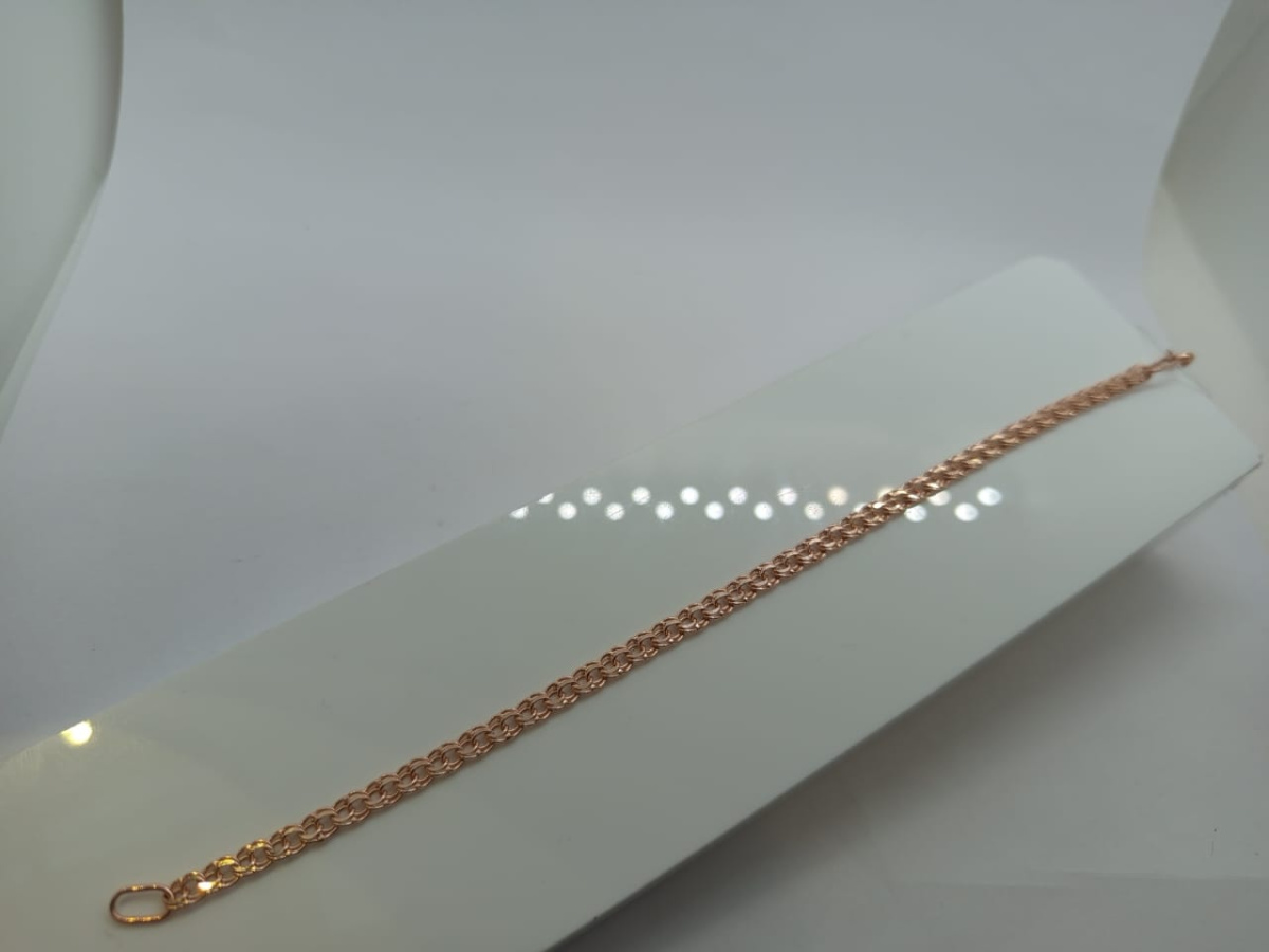 611104021 БРАСЛЕТ ПУСТОТЕЛЫЙ (Au 585)