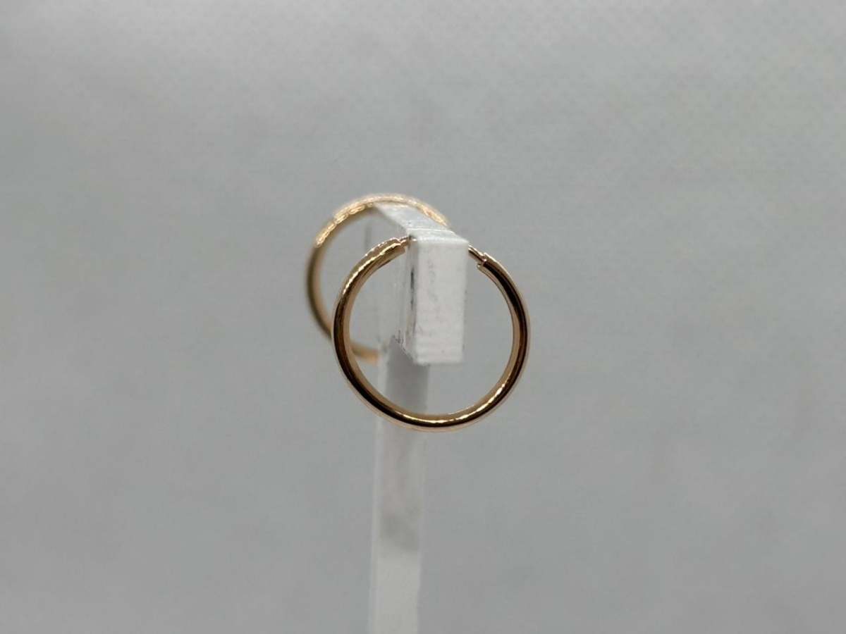 СЕРЬГИ КОНГО без камня (Au 585)