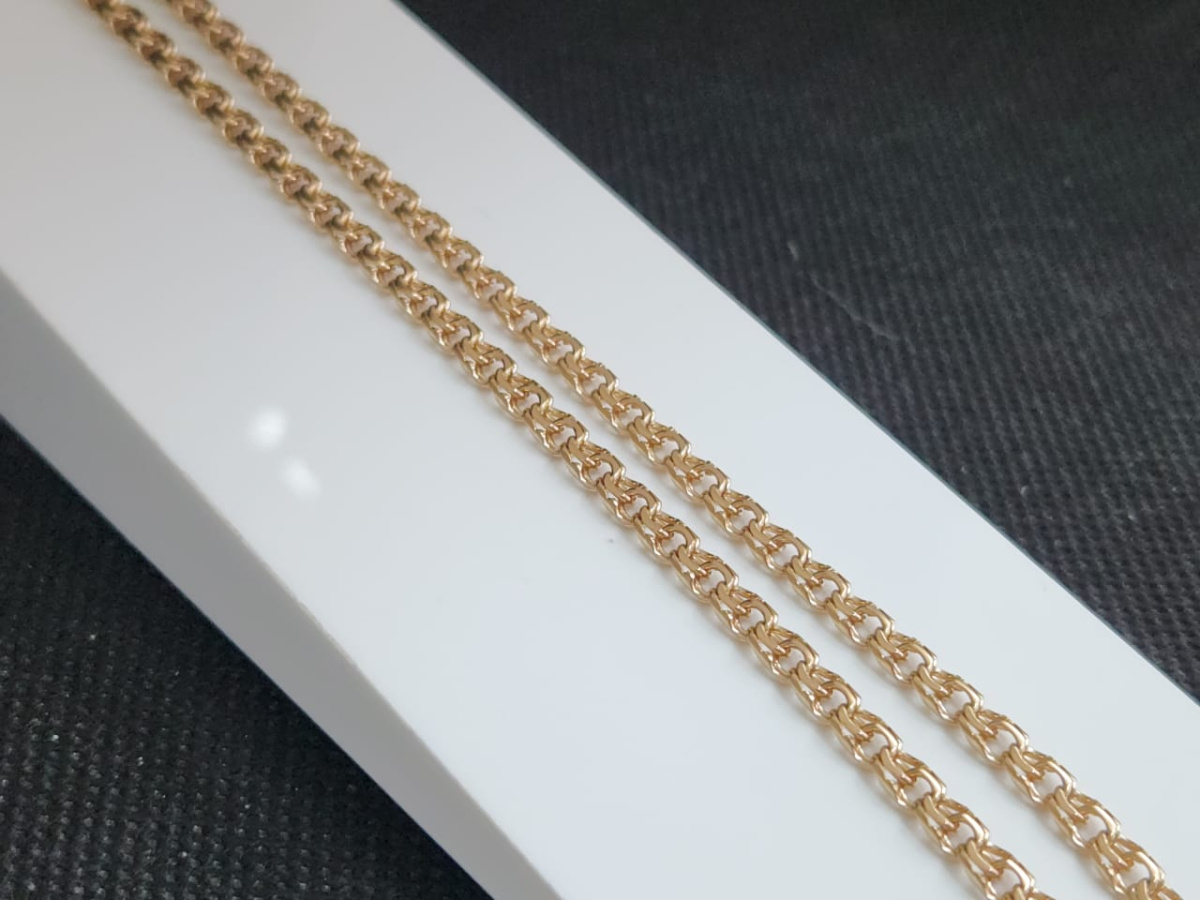 ЦЛБС585 ЦЕПЬ ПОЛНОВЕСНАЯ Бисмарк (Au 585)