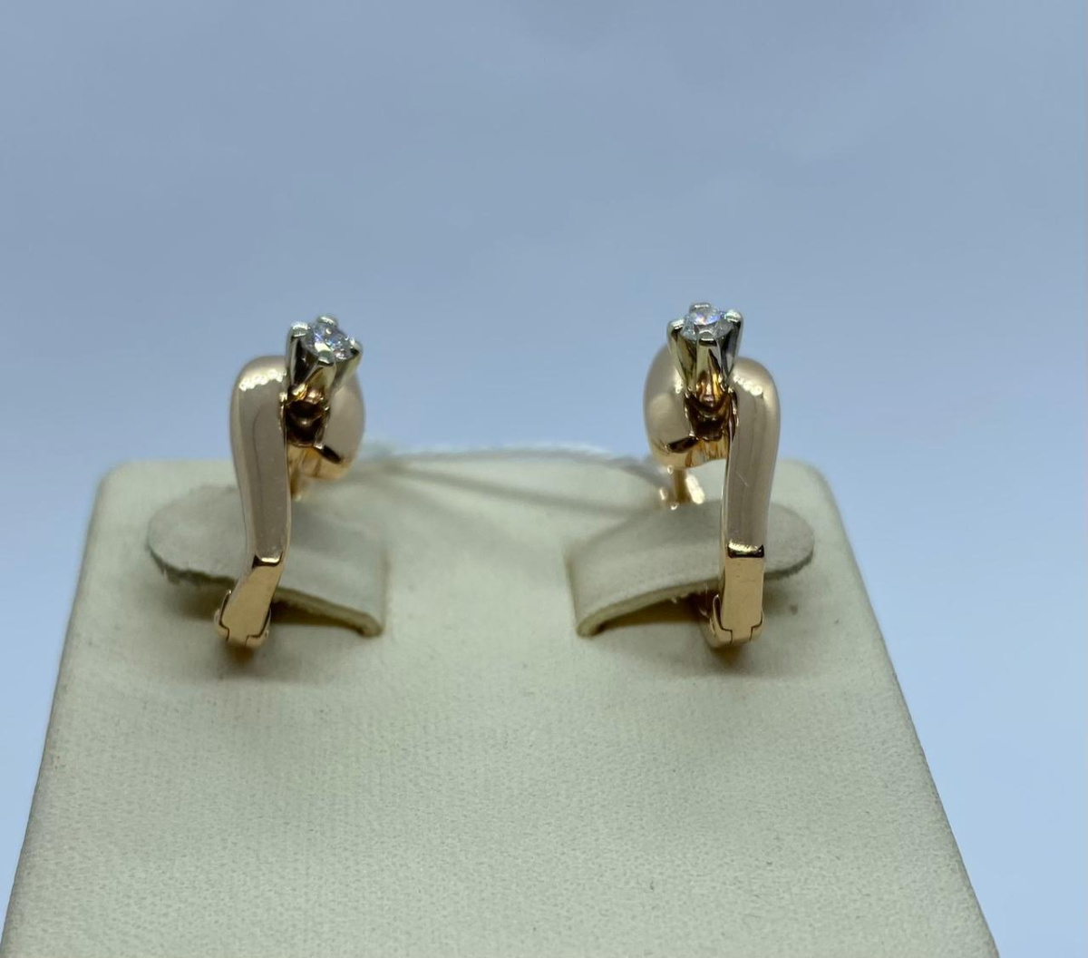 СЕРЬГИ БРИЛЛИАНТ (Au 585)