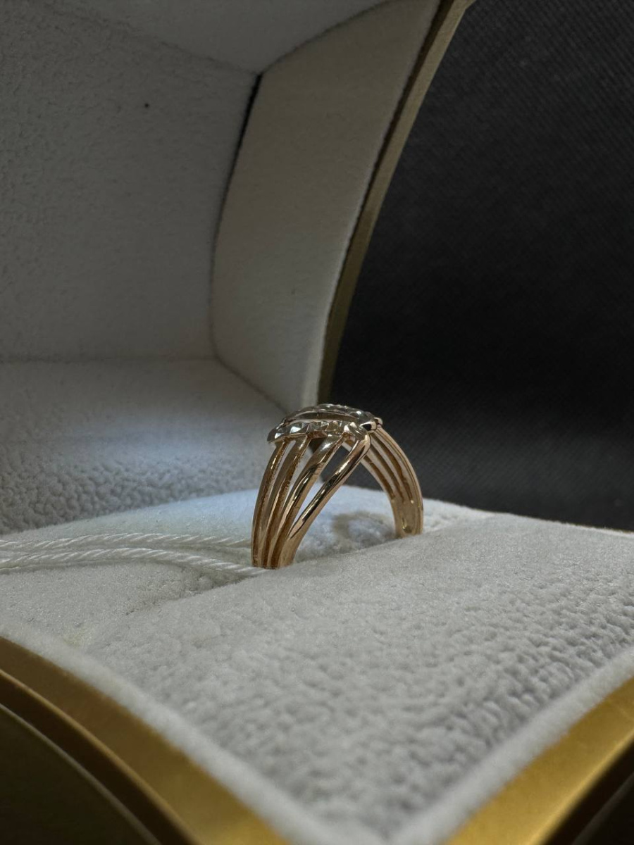 КОЛБКМ585 КОЛЬЦО БЕЗ КАМНЯ (Au 585)