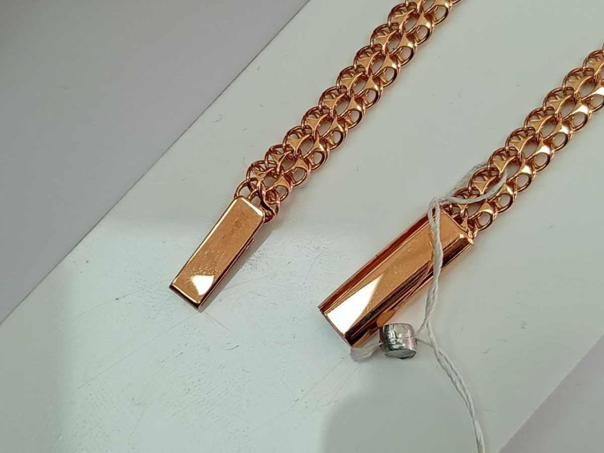 БРАСЛЕТ ПОЛНОВЕСНЫЙ Питон (Au 585)