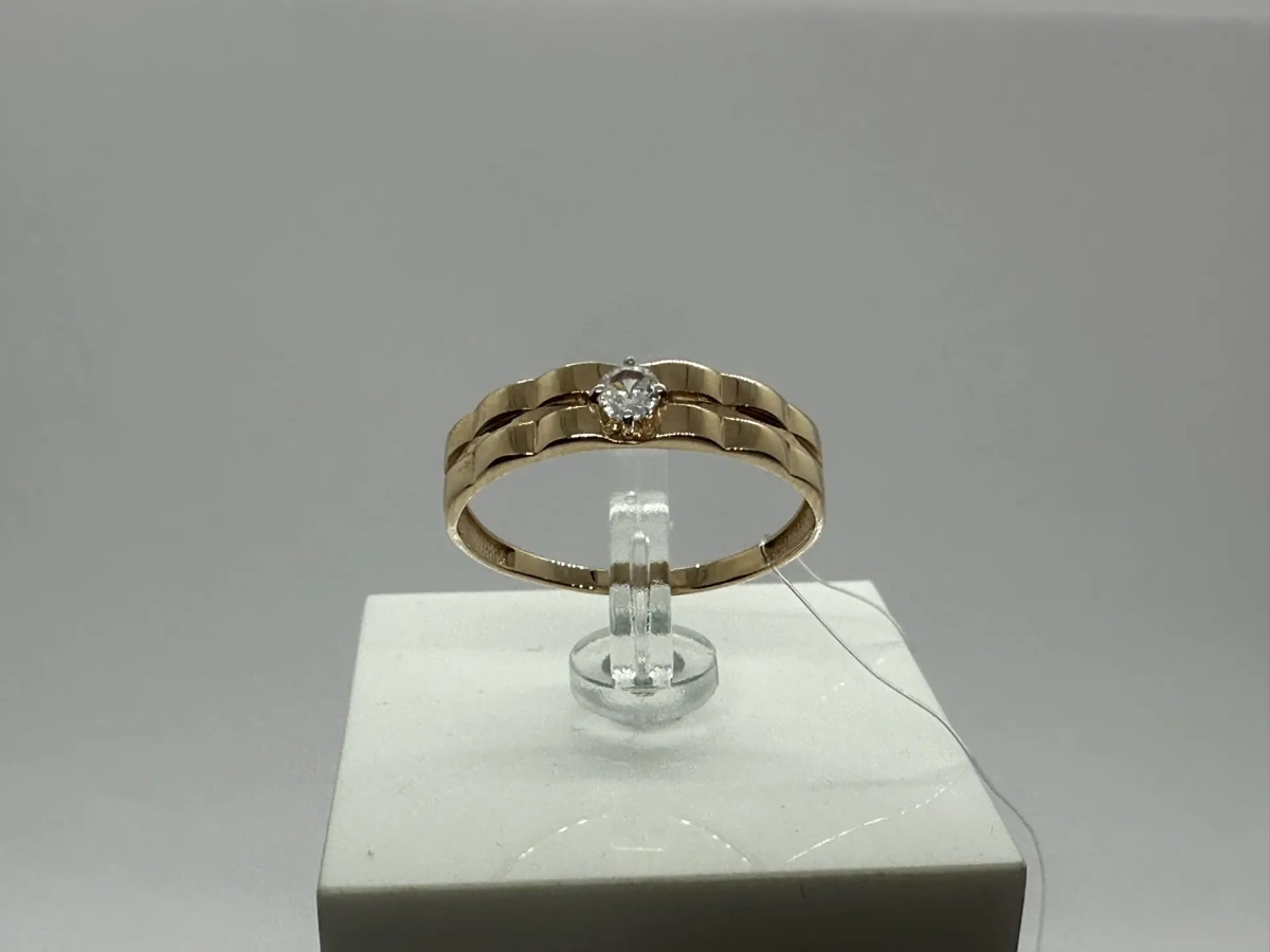 КОЛЬЦО С КАМНЕМ (Au 585)