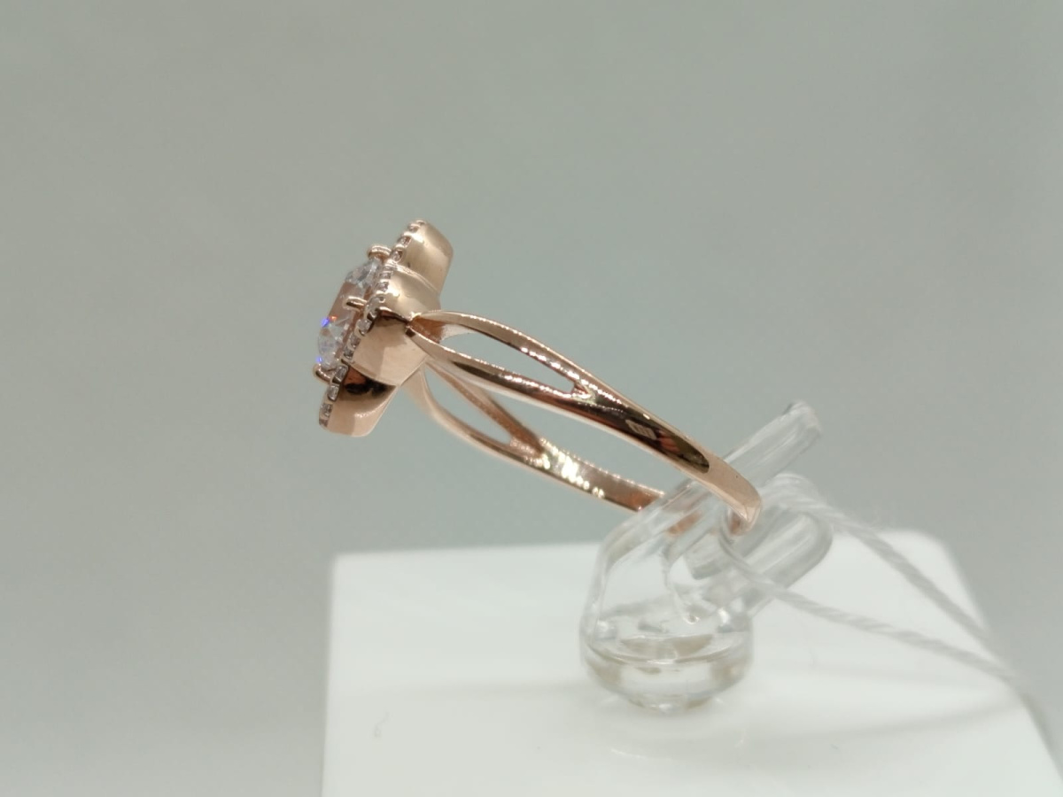 КОЛКМИ585 КОЛЬЦО С КАМНЯМИ (Au 585)