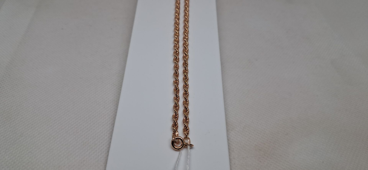 ЦЛВР585 ЦЕПЬ ПОЛНОВЕСНАЯ Веревка (Au 585)