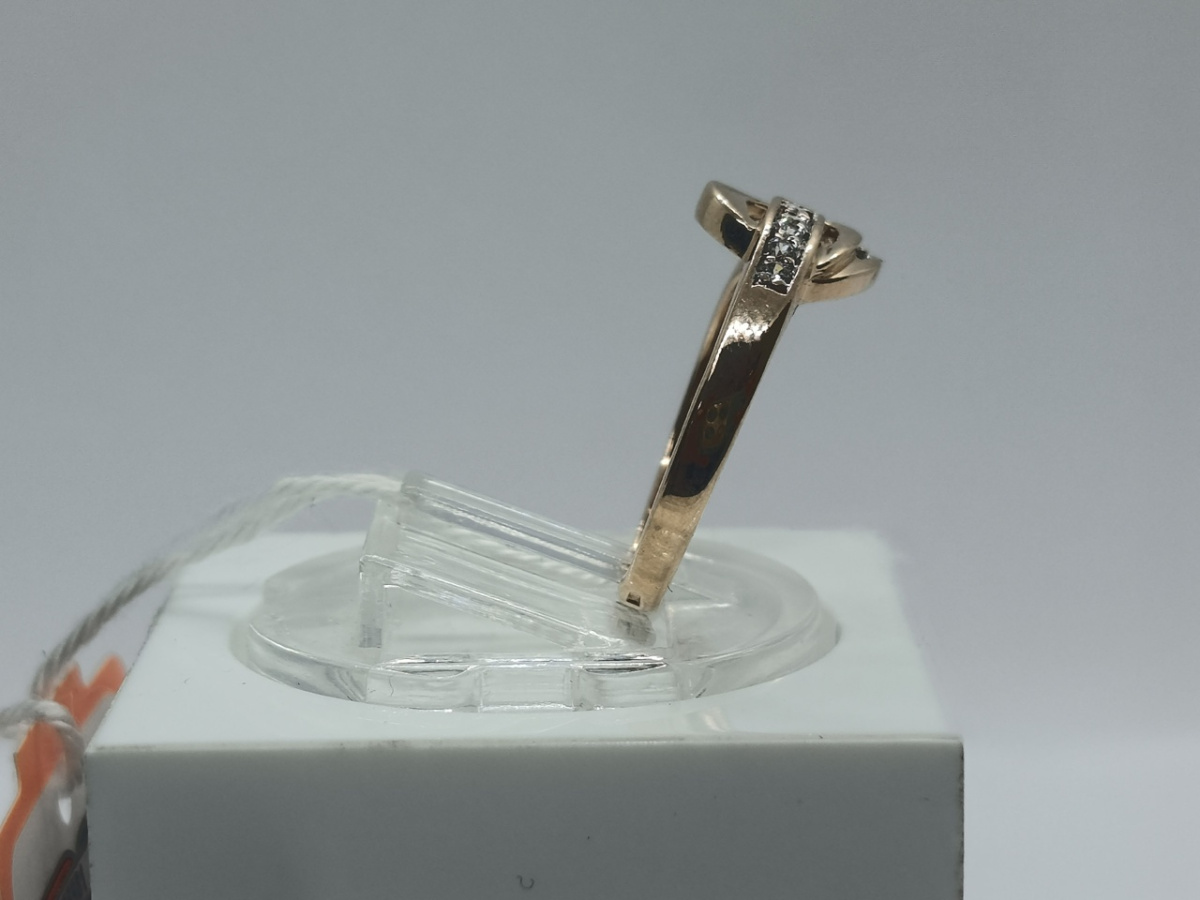 КОЛКМИ585 КОЛЬЦО С КАМНЯМИ (Au 585)