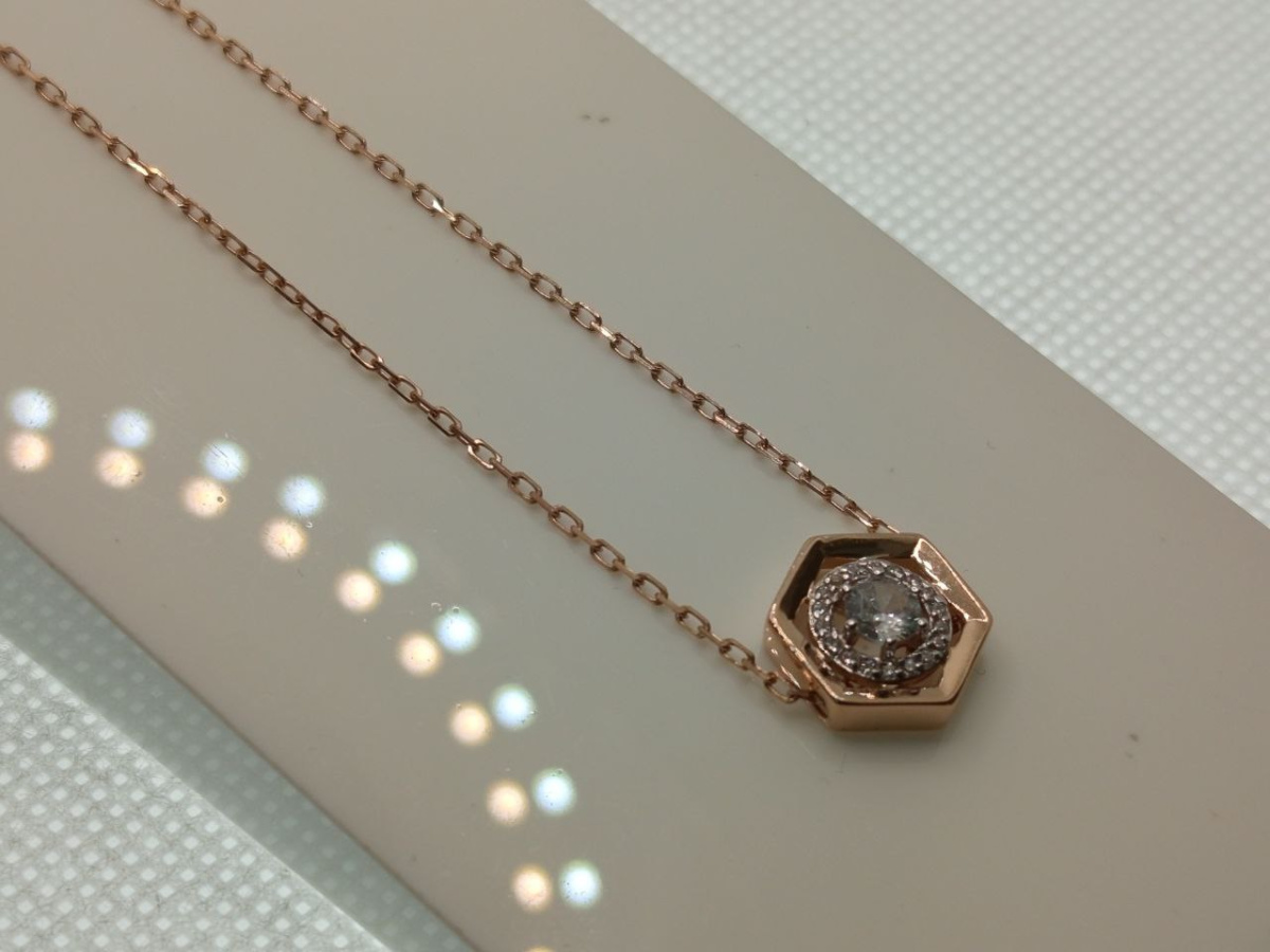 КОЛЬЕ С КАМНЯМИ (Au 585)