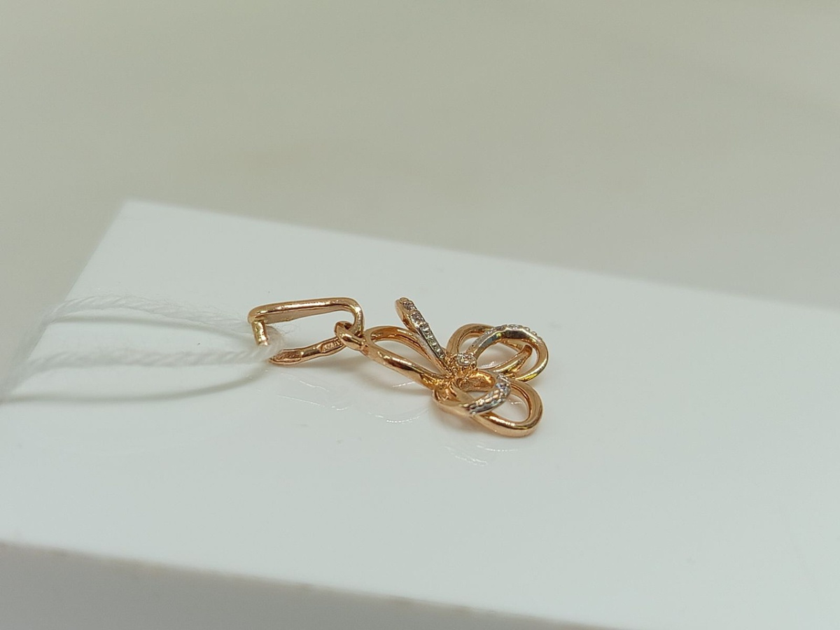 ПОДКМИ585 ПОДВЕСКА С КАМНЯМИ (Au 585) ПОДКМИ585 ПОДВЕСКА С КАМНЯМИ (Au 585)