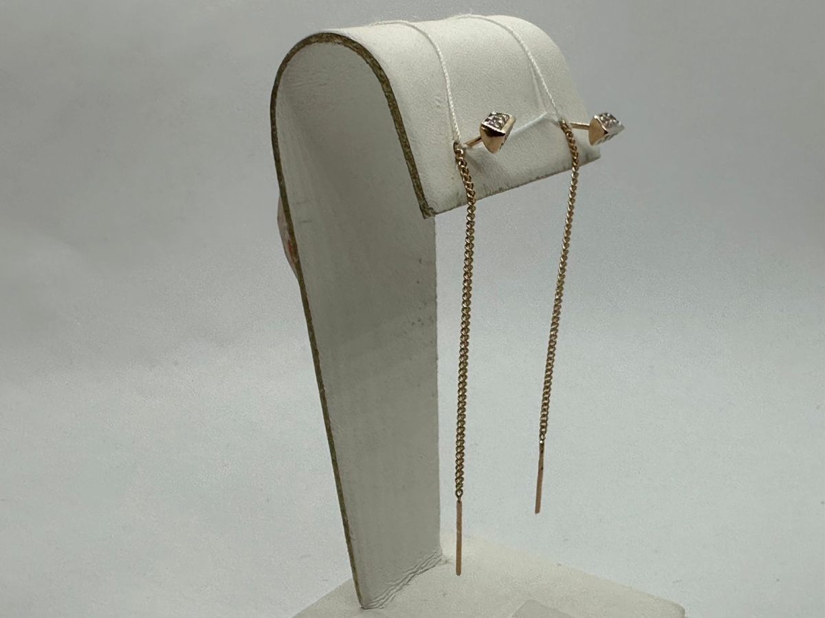 СПРО585 СЕРЬГИ ПРОДЕВКИ (Au 585)