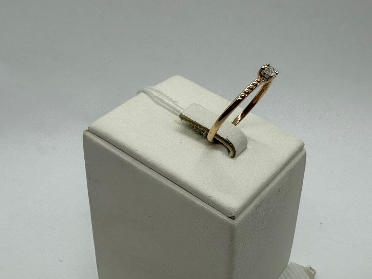 КОЛЬЦО БРИЛЛИАНТ Au 585