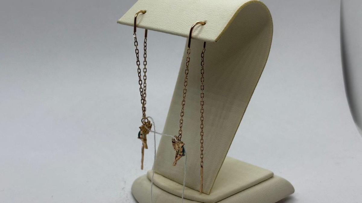 СПРО585 СЕРЬГИ ПРОДЕВКИ (Au 585)