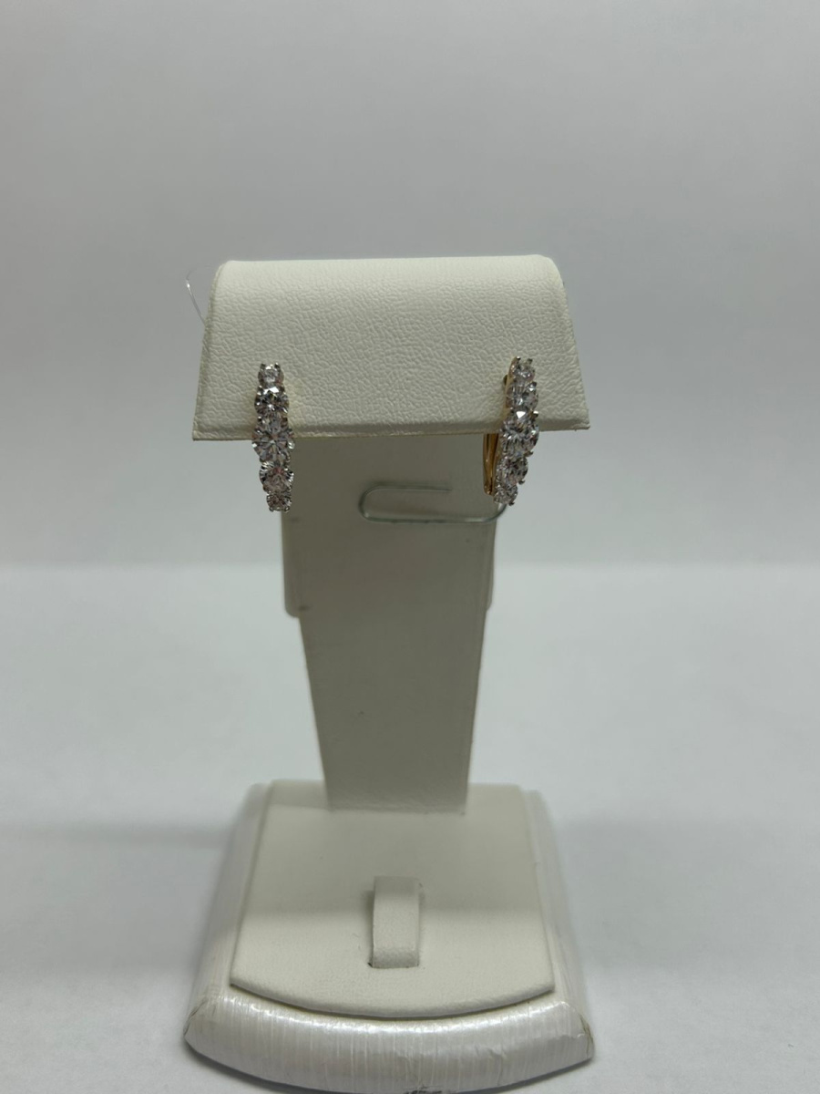 СЕРЬГИ С КАМНЯМИ (Au 585)