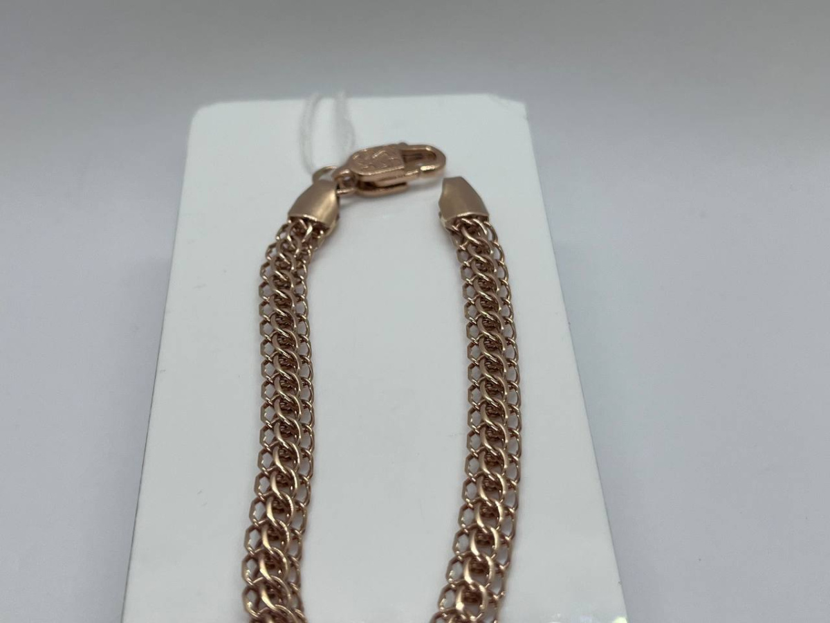 БРАСЛЕТ ПОЛНОВЕСНЫЙ Итальянка Au 585