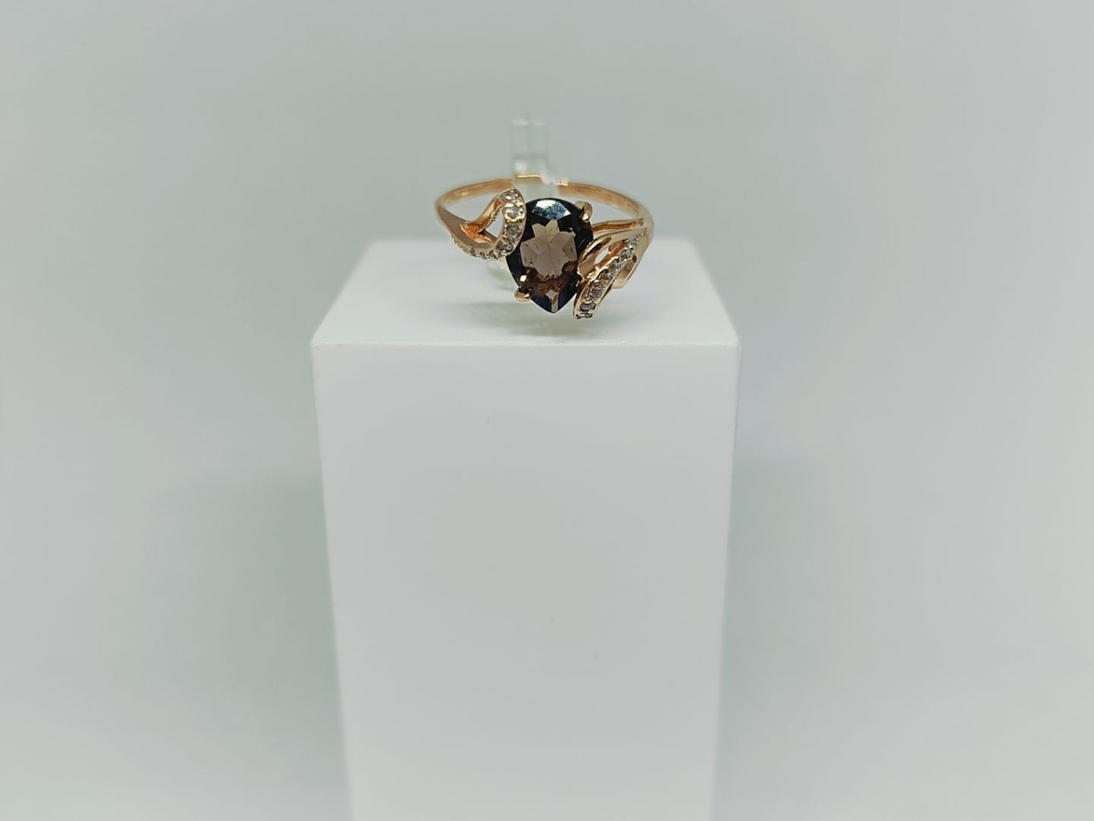 КОЛКМИ585 КОЛЬЦО С КАМНЯМИ (Au 585) КОЛКМИ585 КОЛЬЦО С КАМНЯМИ (Au 585)