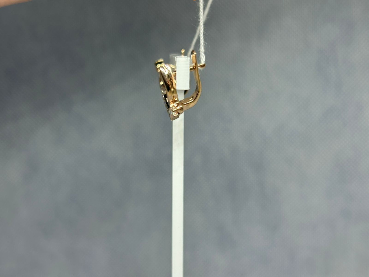 СЕРЬГИ С КАМНЯМИ (Au 585)