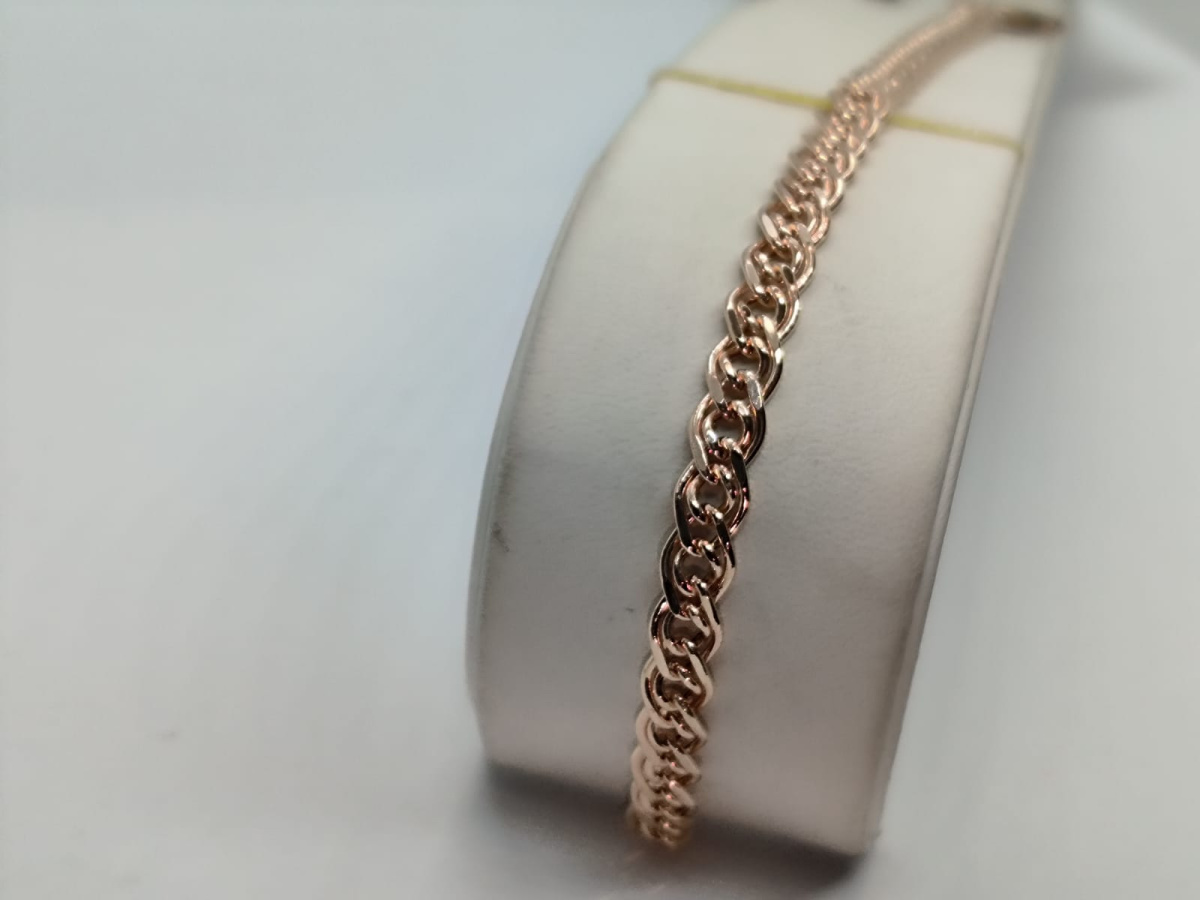 НБ 12-200ПГ БРАСЛЕТ ПУСТОТЕЛЫЙ (Au 585)