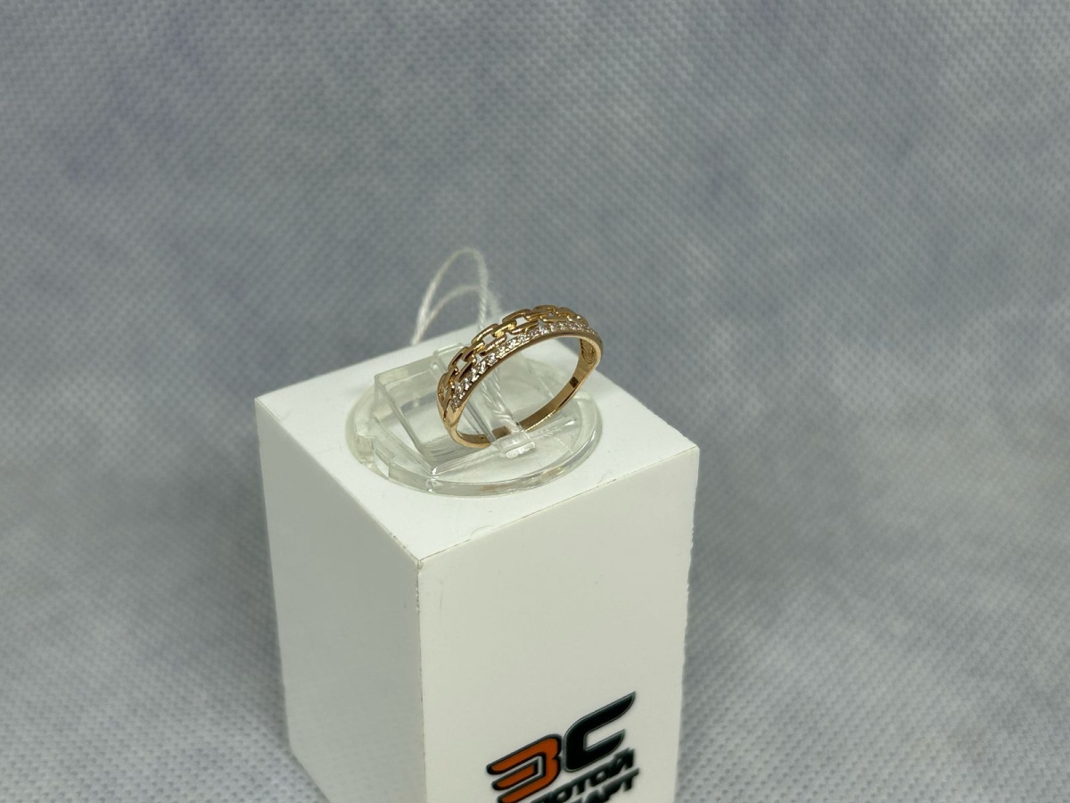 КОЛКМИ585 КОЛЬЦО С КАМНЯМИ (Au 585)