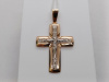 ПОДВЕСКА КРЕСТ БЕЗ КАМНЯ (Au 585)