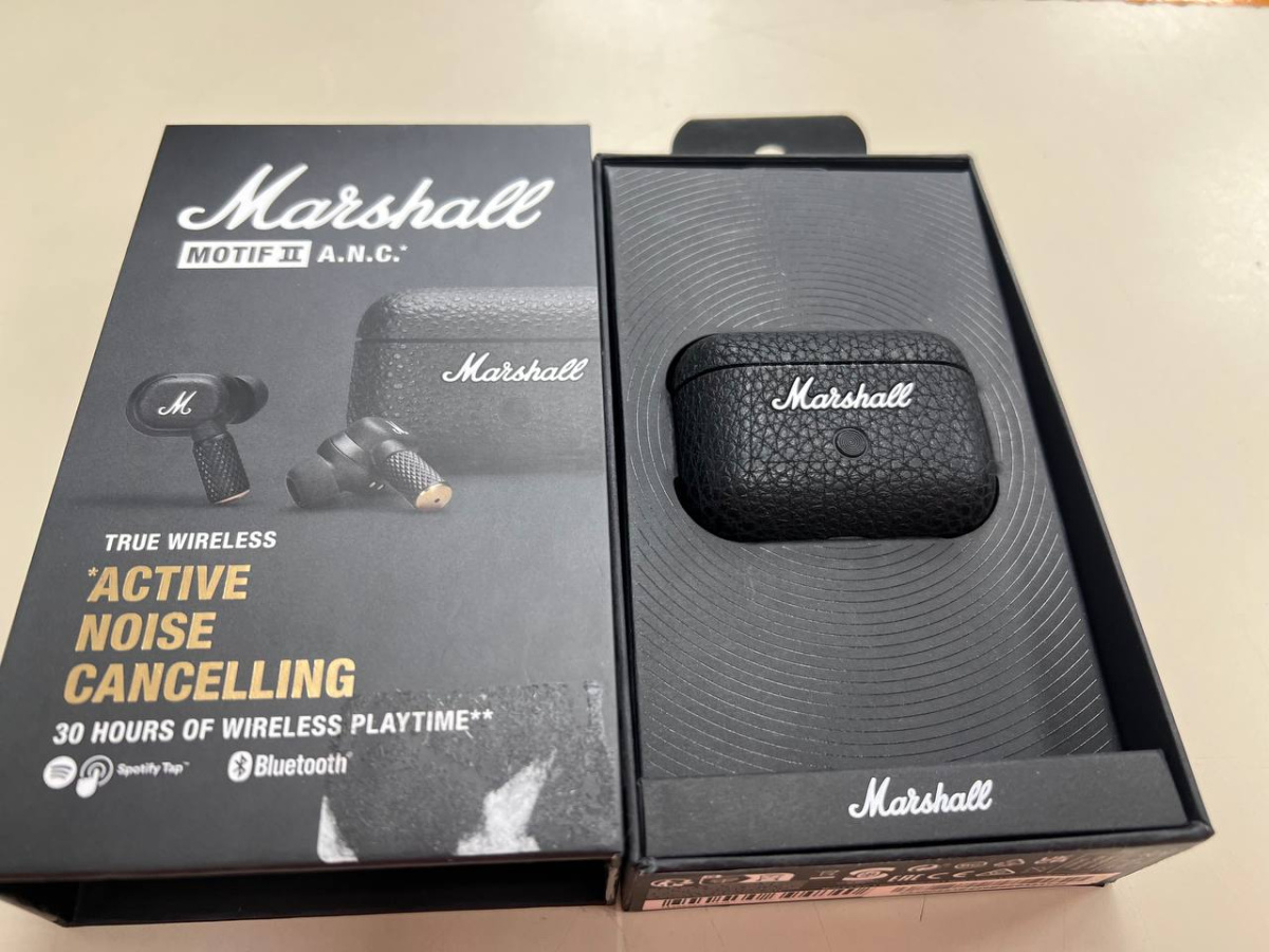 Наушники беспроводные Marshal Motif 2 ANC