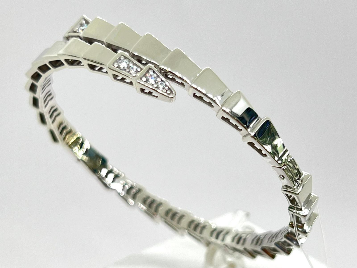 БРАСЛЕТ ЖЕСТКИЙ с камнями (Au 585)