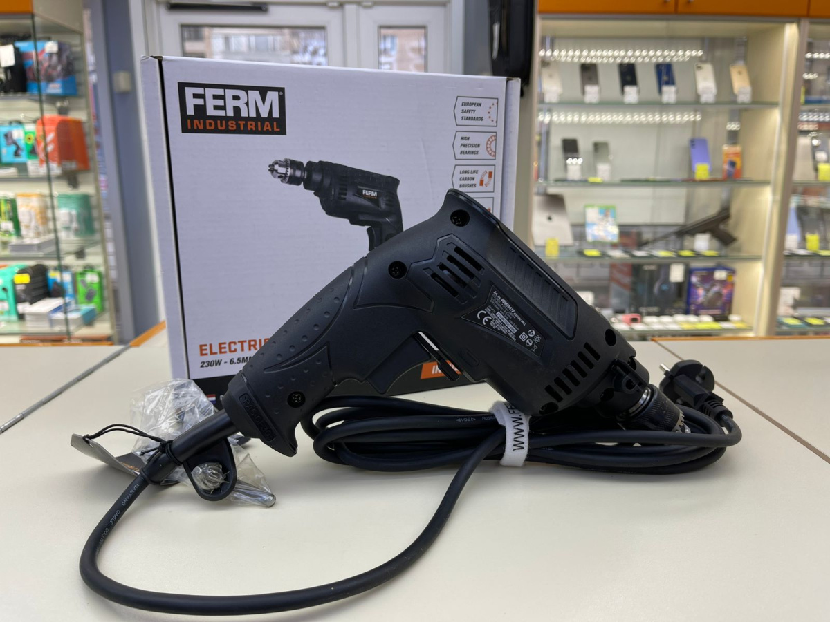 Дрель-безударная Ferm PDM1047P
