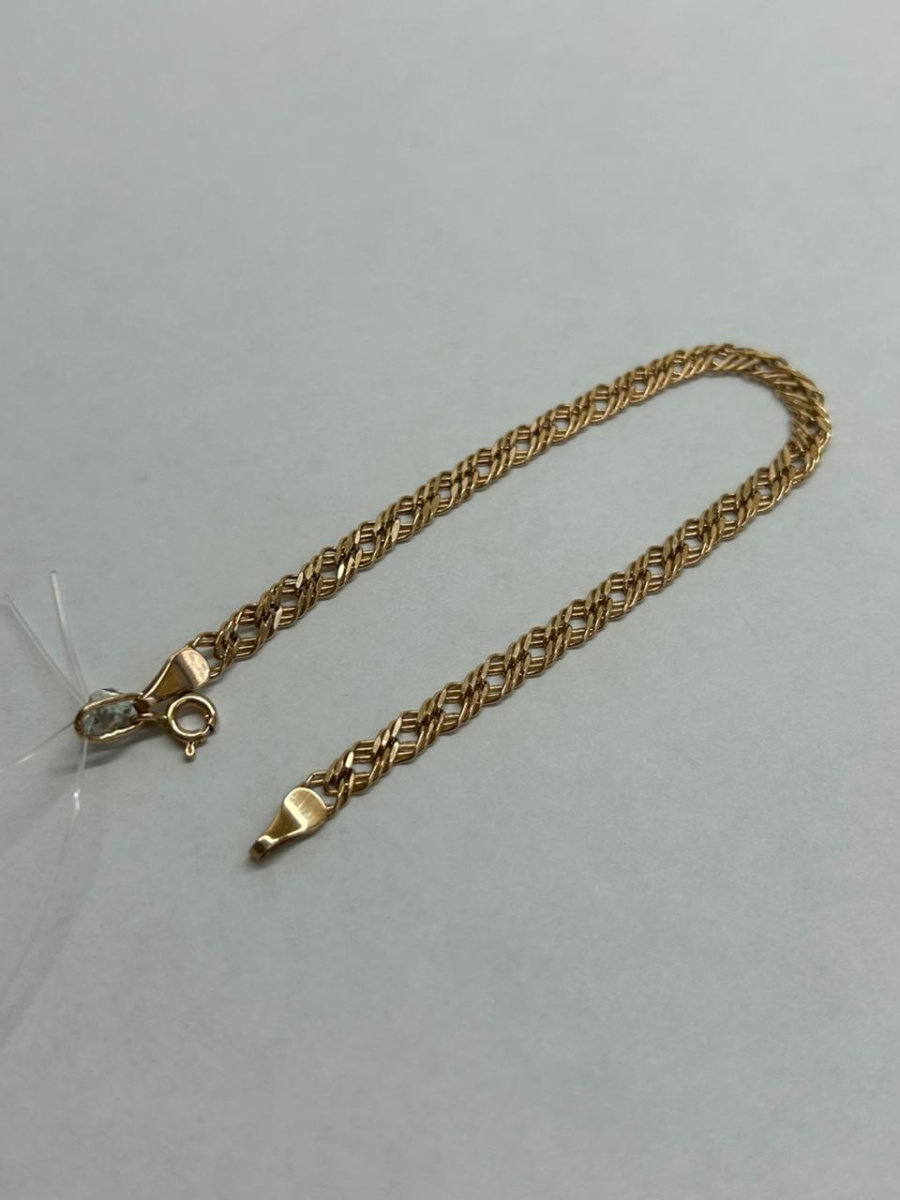 615505022 БРАСЛЕТ ПУСТОТЕЛЫЙ (Au 585)