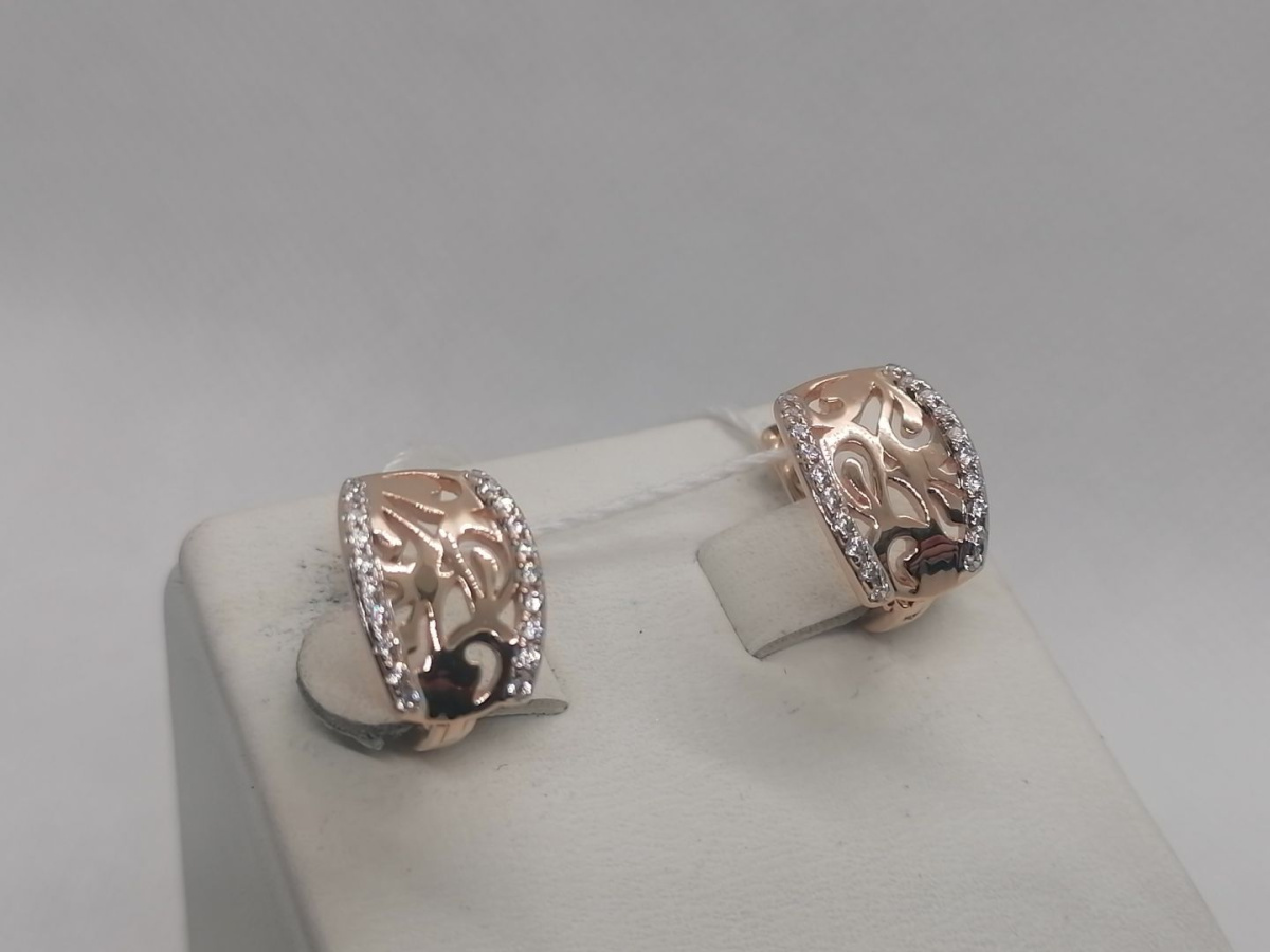 СКМИ585 СЕРЬГИ С КАМНЯМИ (Au 585) СКМИ585 СЕРЬГИ С КАМНЯМИ (Au 585)