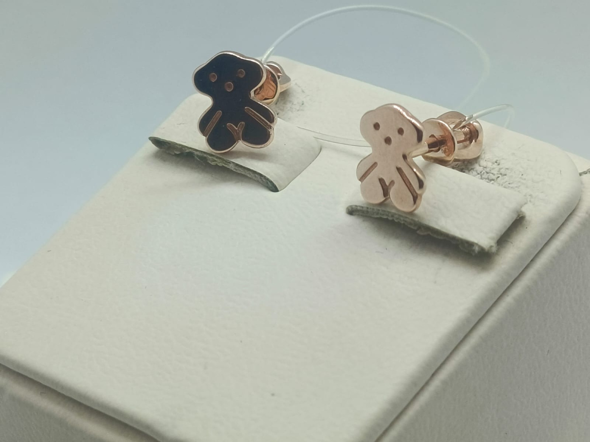 СЕРЬГИ ПУСЕТЫ без камня (Au 585)