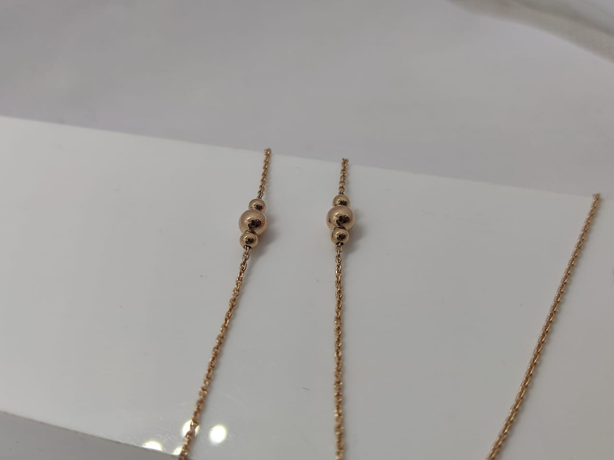 КОЛЬЕ БЕЗ КАМНЯ (Au 585)