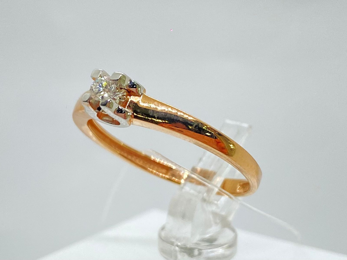 КОЛЬЦО БРИЛЛИАНТ (Au 585)