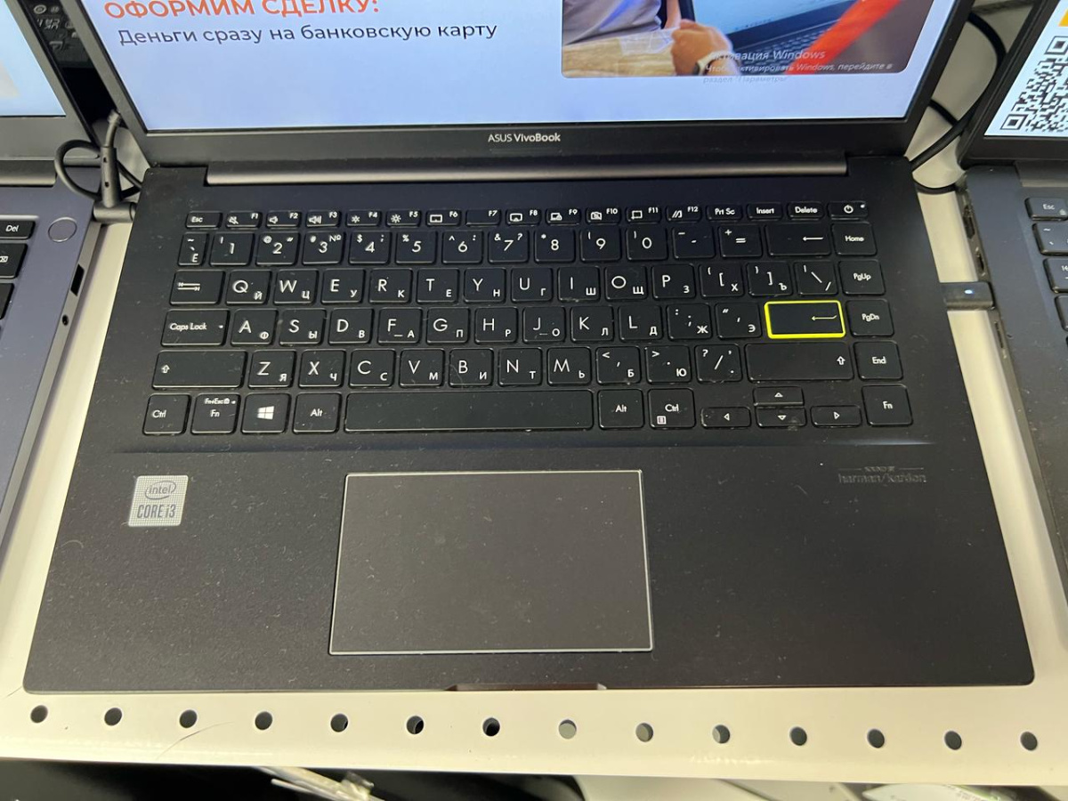 Ноутбук ASUS K413J; Core i3-1005G1, Intel UHD Graphics, 4 Гб, 240 Гб, Нет