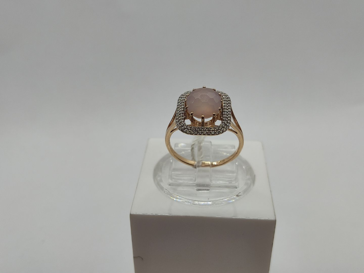 КОЛКМИ585 КОЛЬЦО С КАМНЯМИ (Au 585)