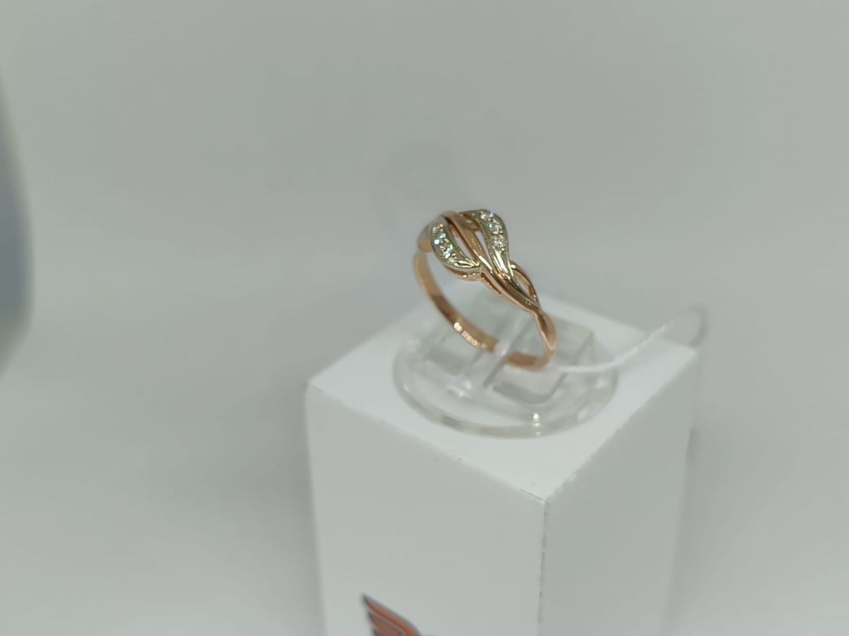 КОЛКМИ585 КОЛЬЦО С КАМНЯМИ (Au 585)