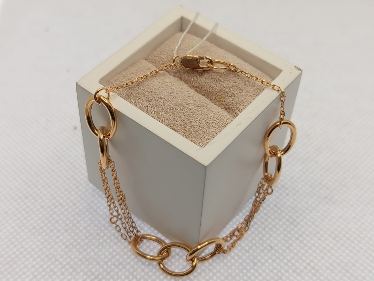 БРАСЛЕТ ФАНТАЗИЯ без камня (Au 585)