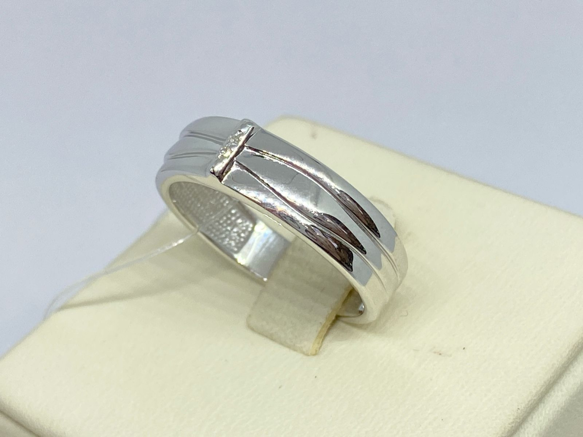 КОЛЬЦО БРИЛЛИАНТ (Ag 925)