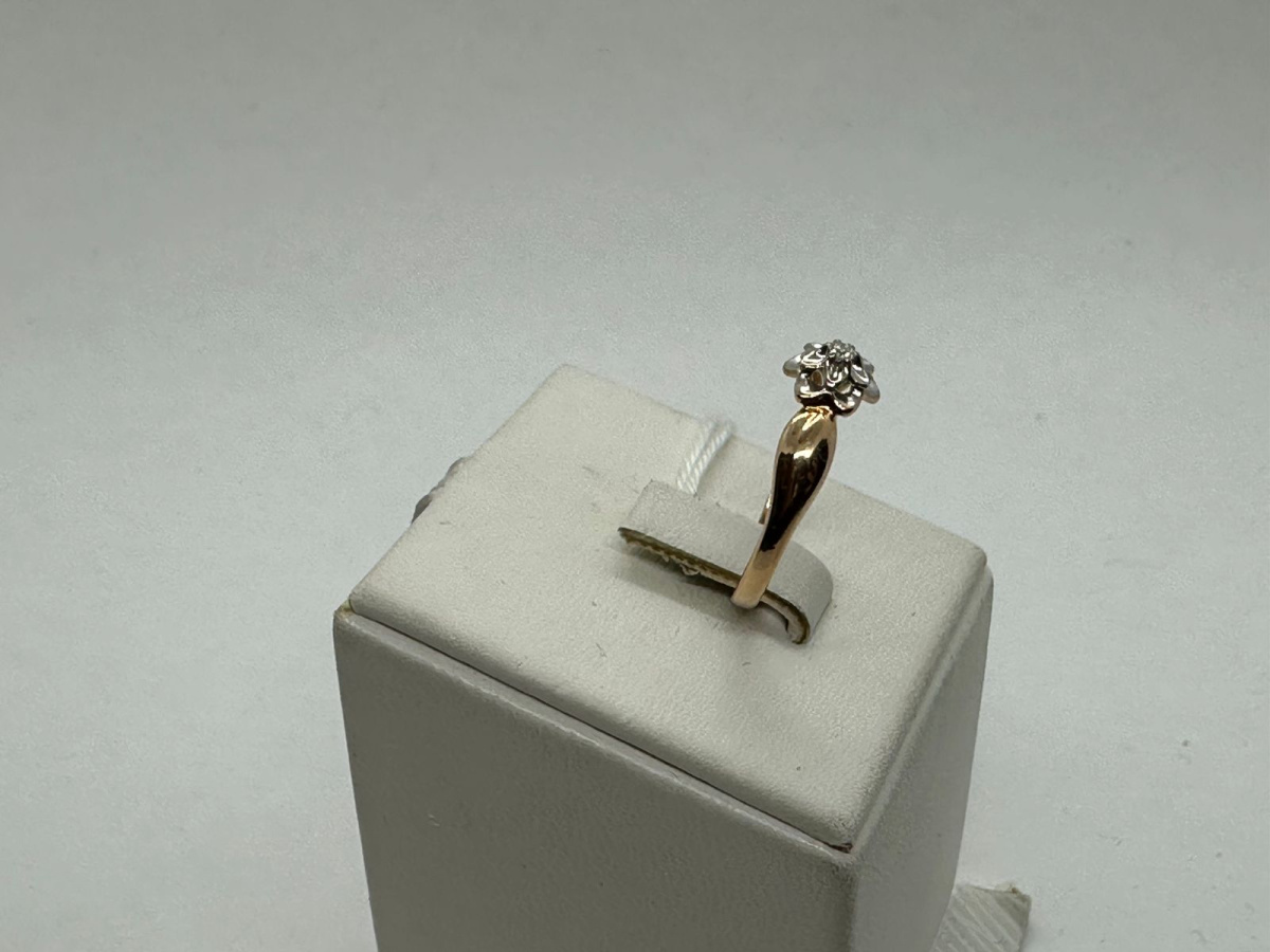 КОЛЬЦО БРИЛЛИАНТ Au 585